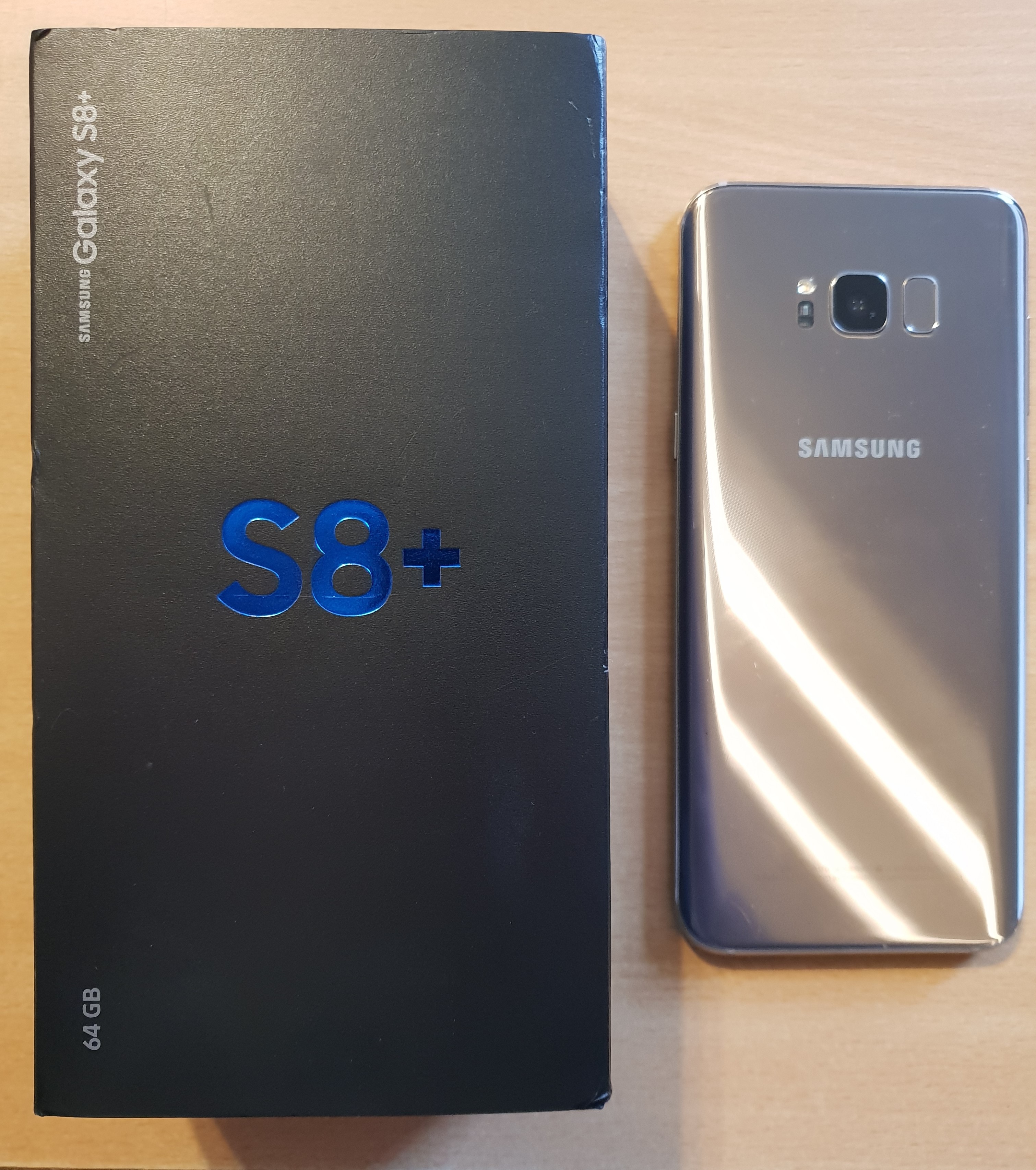 Samsung Galaxy S8 PLUS D-SIM 64GB Maple Gold Unlocked 2
