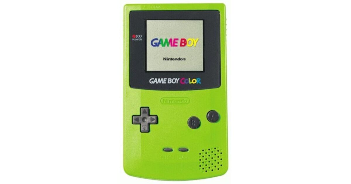 Nintendo Gameboy Color Kiwi shops Lime