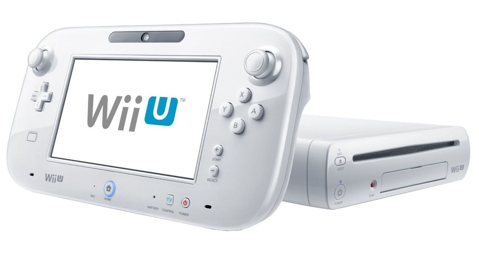 Nintendo Wii U Console (White) Standard 8GB