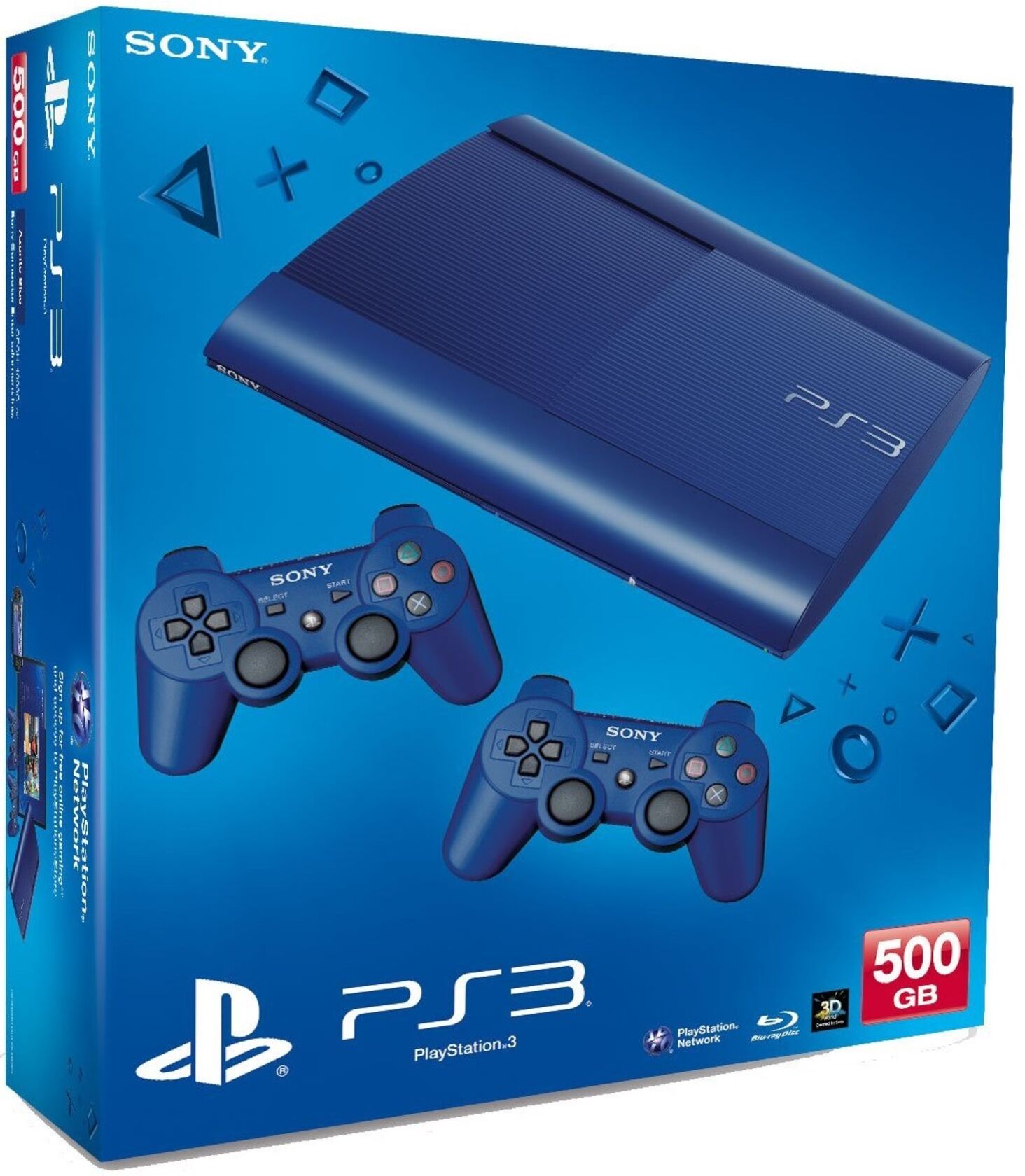 Ps3 azurite shop blue