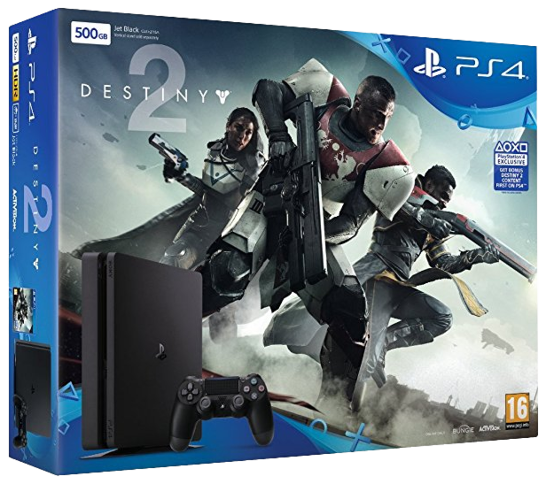 Sony Playstation 4 Slim Console - 500GB Destiny 2 Bundle