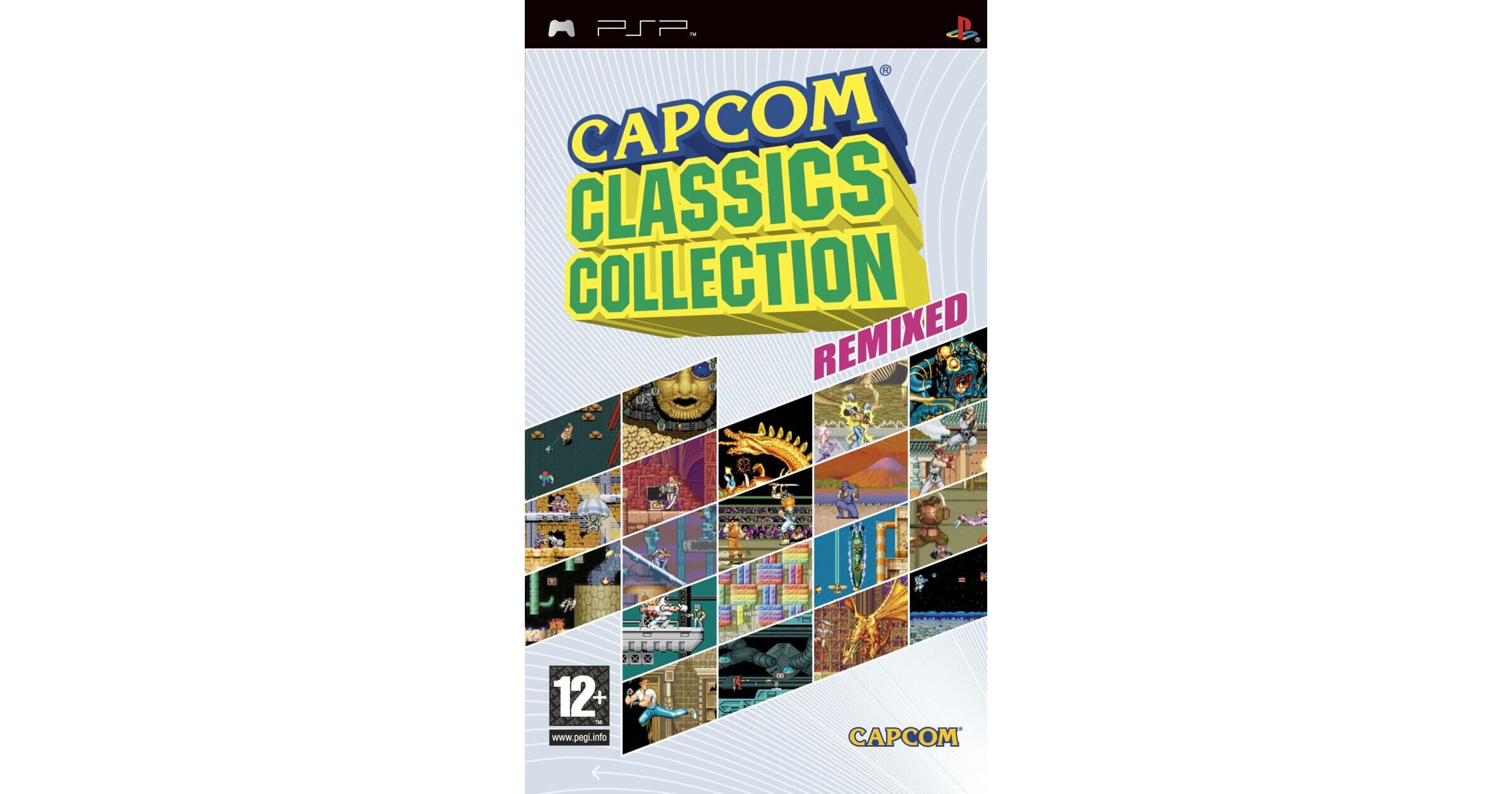 CAPCOM CLASSICS COLLECTION remixed sans boite ni notice psp - Collection